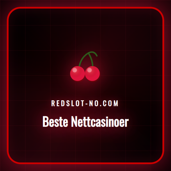 Logoer fra de beste nettcasinoer vist på en moderne laptop-skjerm.
