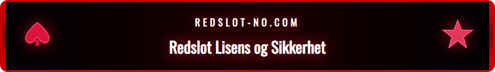 Nærbilde av et digitalt segl som viser en gyldig casinolisens fra Malta Gaming Authority for Redslot casino.