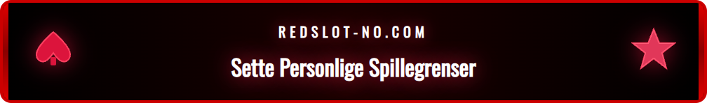 Nærbilde av en bruker som justerer sin daglige innskuddsgrense på Redslot sin ansvarlig spill-side.