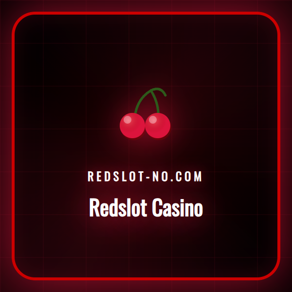 Velkomstside på Redslot Casino med bonustilbud for nye spillere.