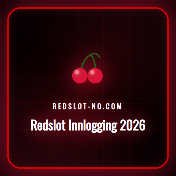 En person som logger inn på Redslot casino via en bærbar datamaskin, med fokus på sikkerhet og tilgang i 2026.