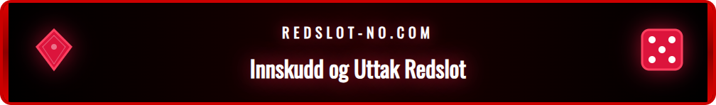 Illustrasjon av sikre norske betalingsmetoder som Visa og Mastercard for innskudd hos Redslot.