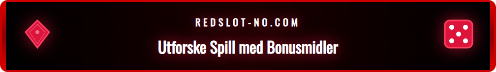 Skjermbilde av populære spilleautomater hos Redslot tilgjengelig med bonus.