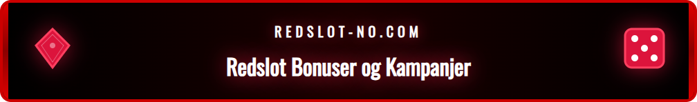 Grafisk fremstilling av Redslots velkomstbonus med gratisspinn.