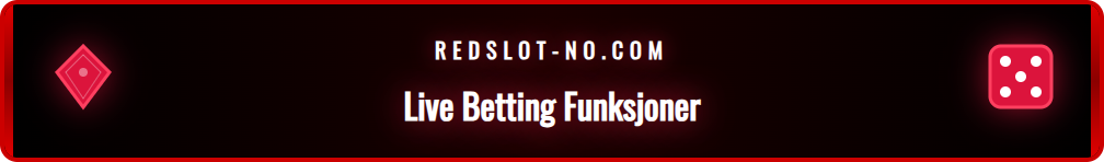 En grafisk visualisering av en pågående fotballkamp på Redslot, med dynamiske live-odds og cash out-muligheter.