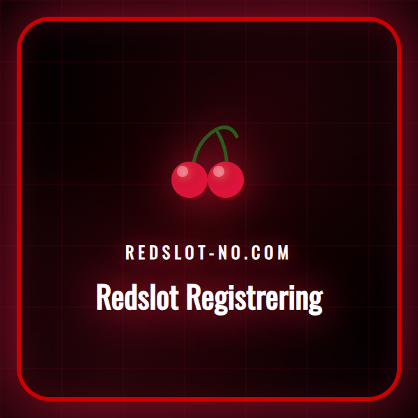 En person som fullfører Redslot registrering på en bærbar datamaskin.