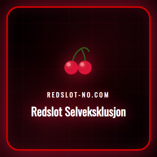 Person ved laptop aktiverer Redslots verktøy for selveksklusjon.