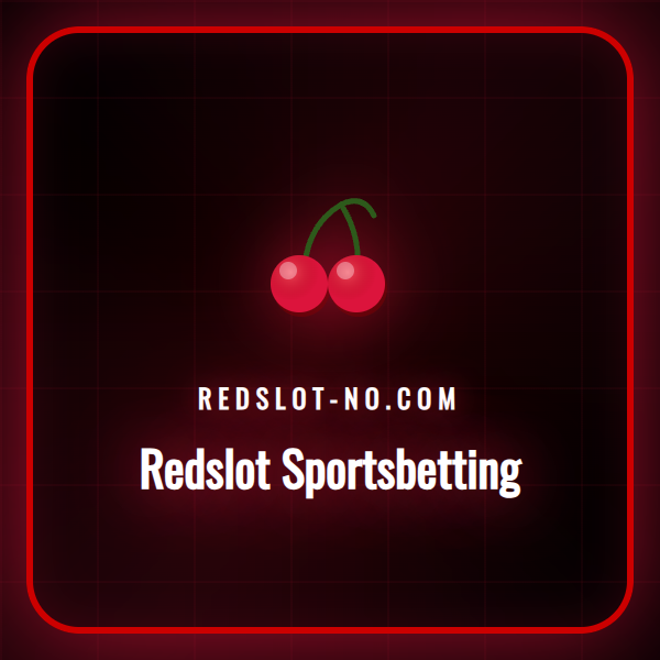 En oversikt over Redslot sin sportsbetting-plattform vist på en bærbar datamaskin.