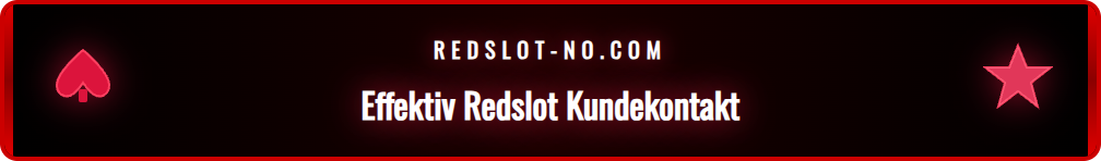 Illustrasjon av Redslot live chat-vinduet hvor en spiller får rask hjelp.