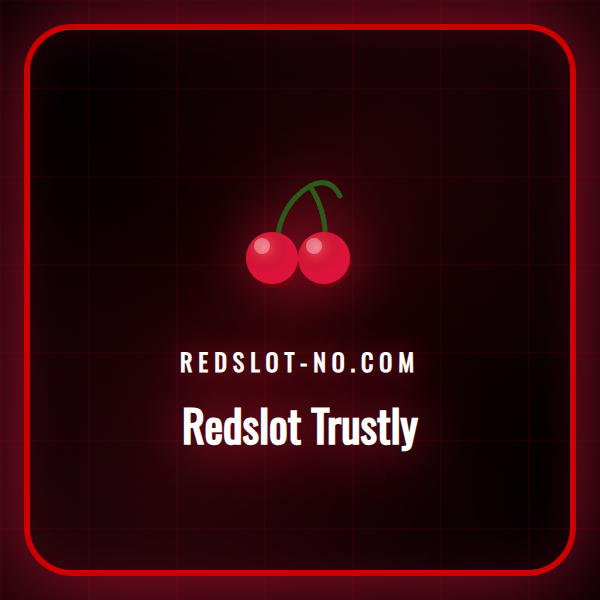 En oversikt over Redslot casino-lobbyen med Trustly-logoen synlig.