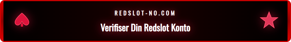 Illustrasjon av KYC-verifisering på Redslot med pass og dokumenter.